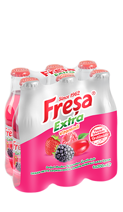 FREŞA EXTRA ORMAN  MEYVE  AROMALI  VİTAMİNLİ  DOĞAL  ZENGİN  MİNERALLİ GAZLI  İÇECEK 200ml